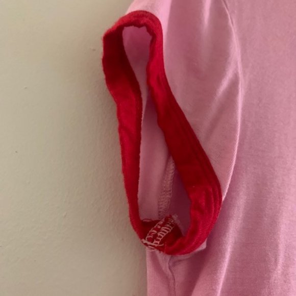 Angel and Devil Rhinestone Ringer Top - Picture 5 of 10